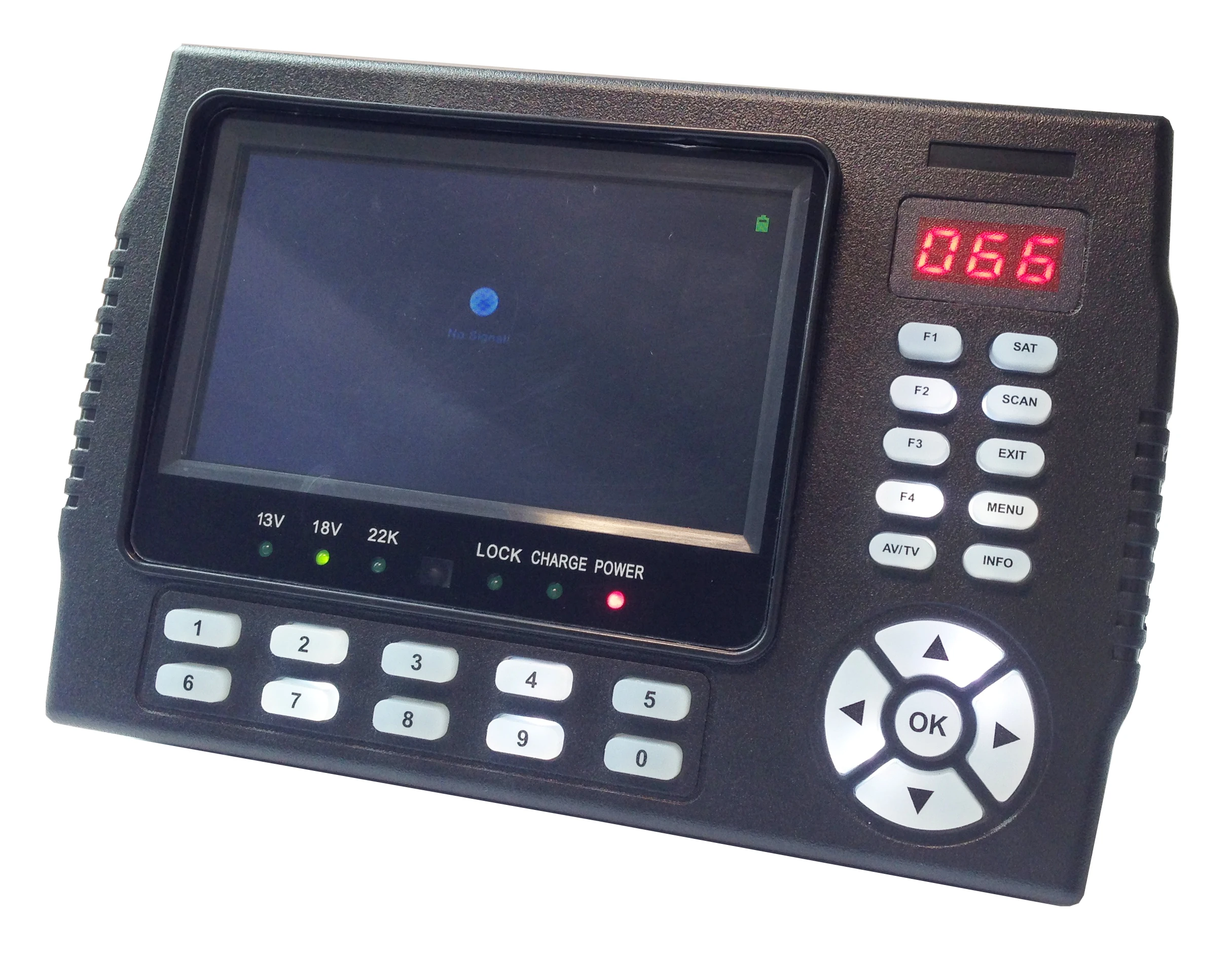 

Fast tracking full HD TV dish satellite finder meter sat finder 4 slim sat meterKPT-958H