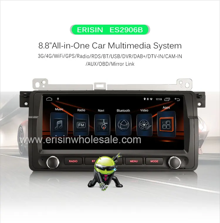 Erisin Es2906b Cheap 2din Android Car Autoradio Gps Navigation For Bmw E46 Buy Cheap Car Dvd Player Touch Screen Car Autoradio 2din Car Gps Dvd Product On Alibaba Com