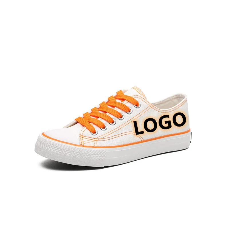 

Dropshipping 2022 women summer Korean casual rubber custom canvas shoes