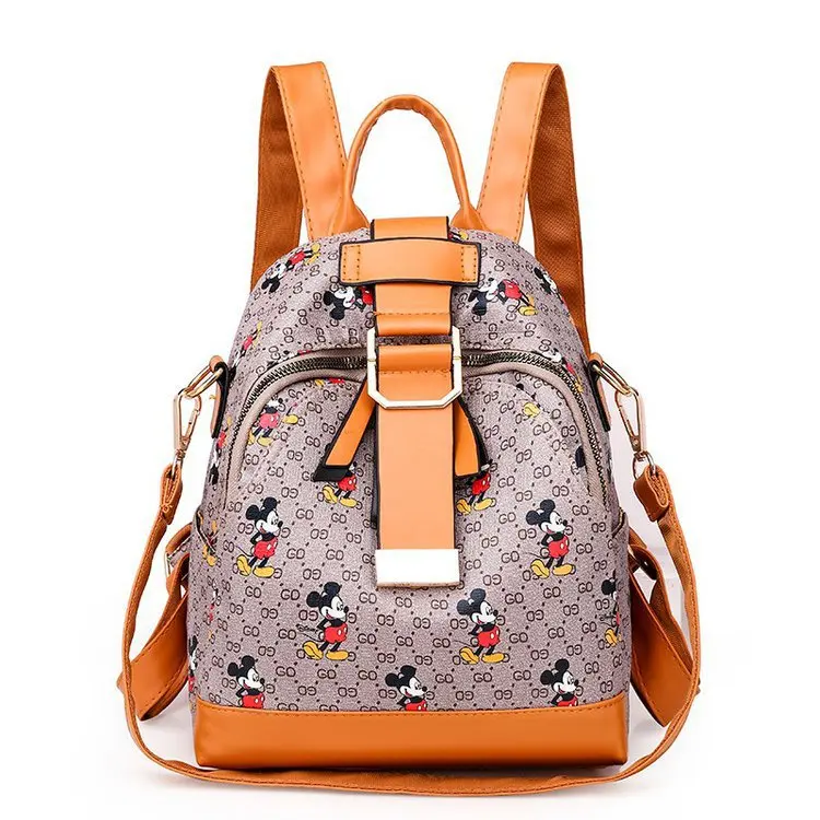 

2021 new design Wholesale factory Mickey pattern backpack cheap costing, Picture