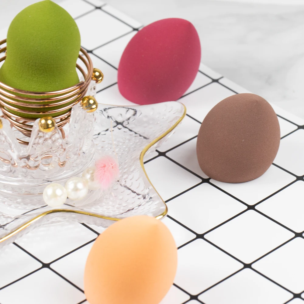 

Free Samples Non Latex Makeup Sponges Super Soft Cosmetic Powder beauty sponge cleaner, Pink / pruple / green / black