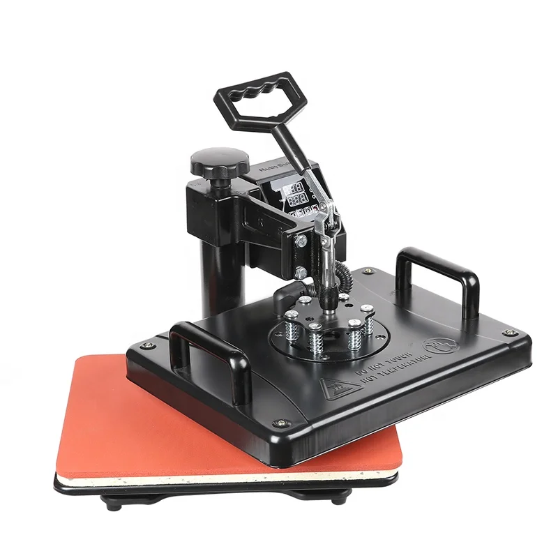 
double display 9 in 1 Combo Sublimation Heat Press / Heat Transfer Machine For T shirt/hat/mug/Pen 