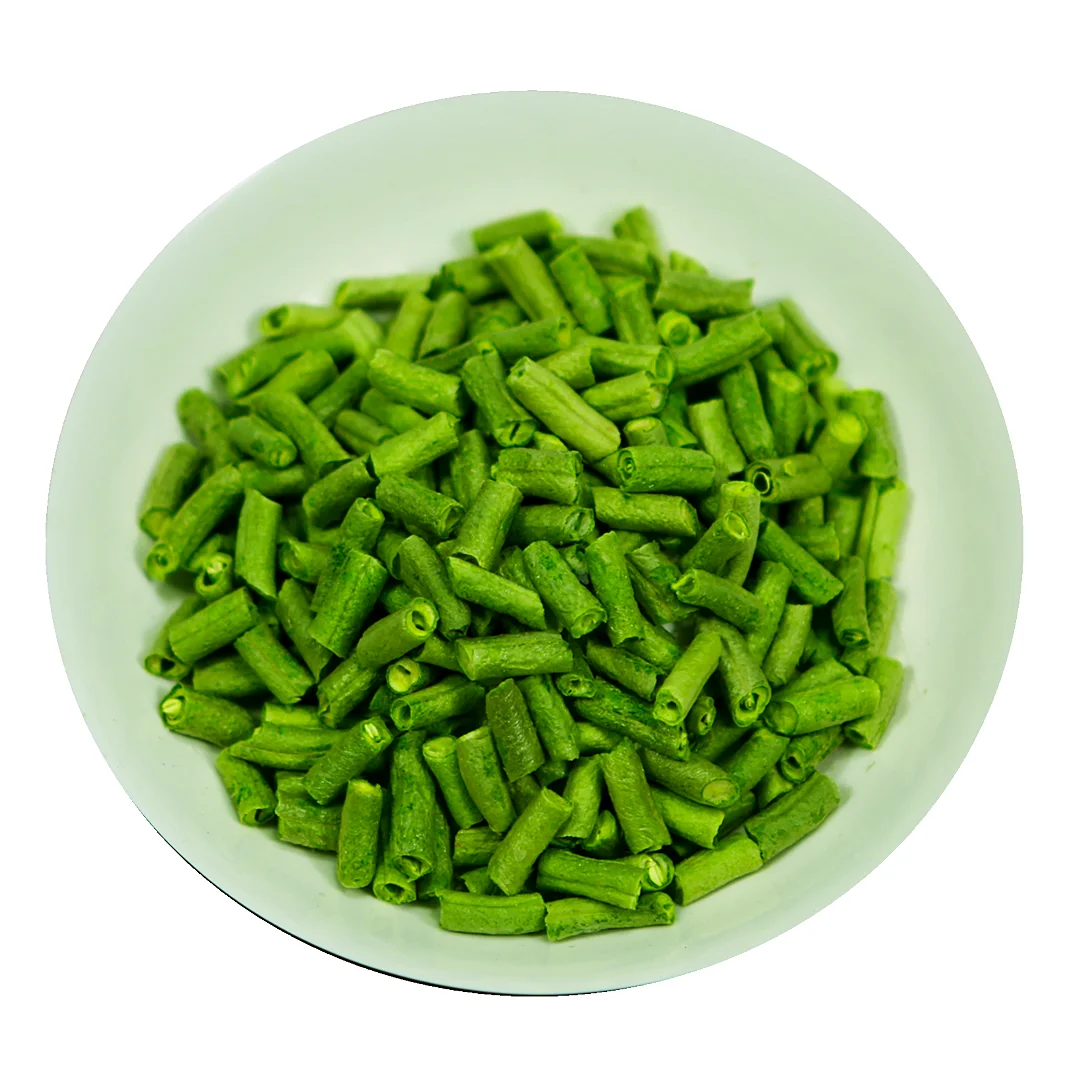 
Instant food Freeze Dried Green Bean dried Vegetables for camping  (1600121949135)