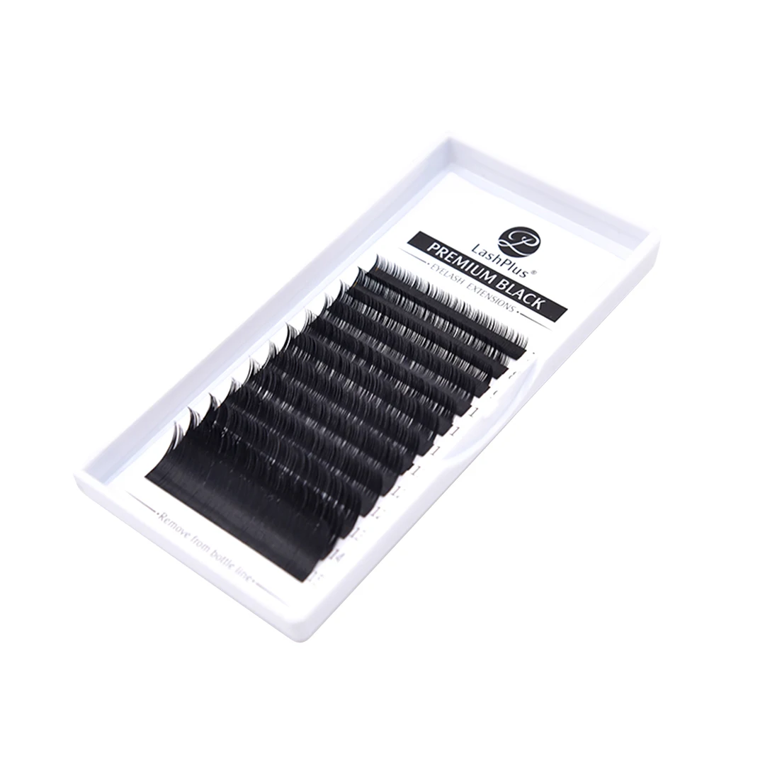 

wholesale siberian individual mix length soft mink eyelash extension, Natural black