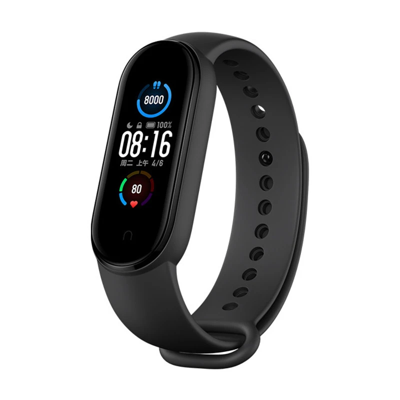 

2020 Hot Fitness Tracker Smart Watch Bracelet Heart Rate Blood Pressure Monitor Health Wristband M5 Smartband, Black, blue, red, green, pink