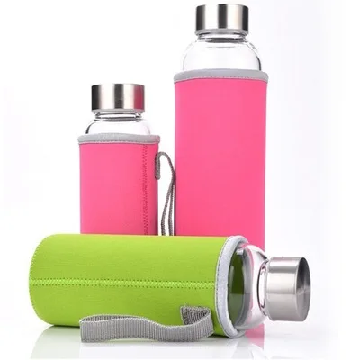 

drinking juice tea beverages glass water bottle with sleeve