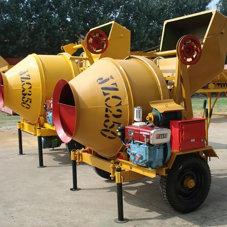 mobile portable new type jzs cement mixing machine
