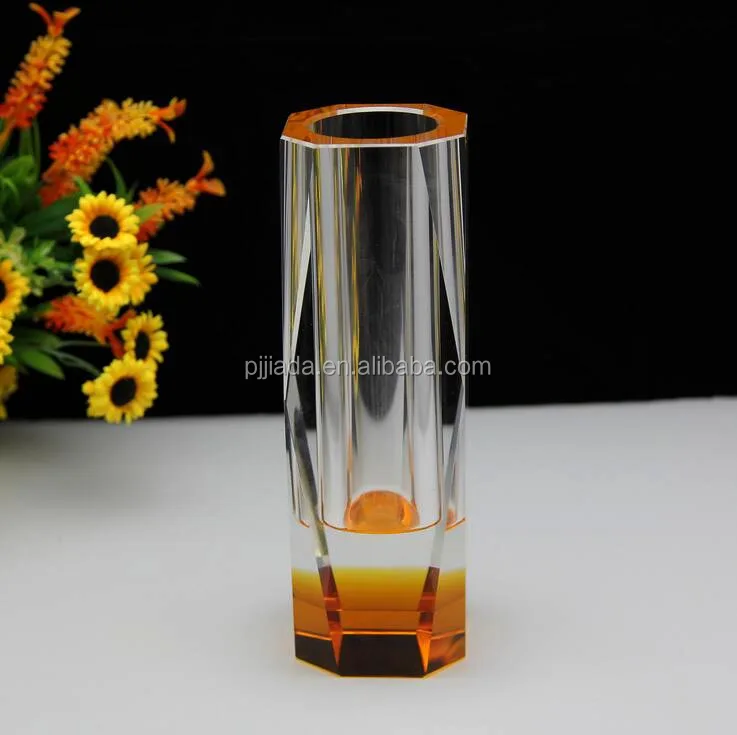 Elegant Designed Wedding Glass Nice Vase For Flowers Top Grade