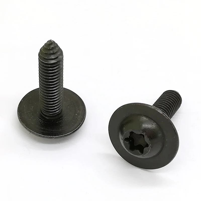 
Pan head hexalobular torx socket machine tapping screw with washer 