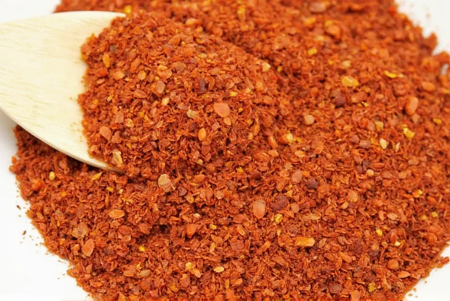 Close-up of chili flakes