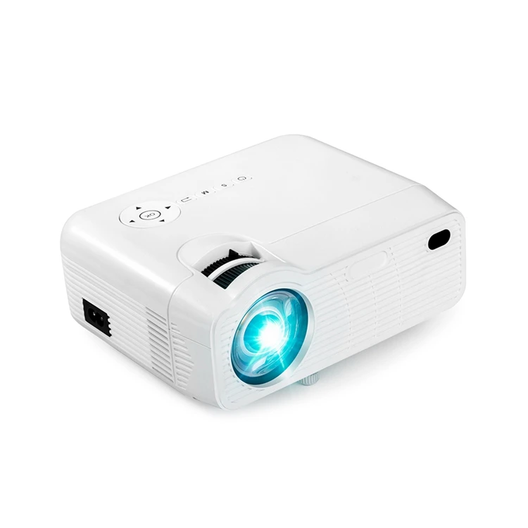

hd home cinema wifi wireless digital 1080p projector, White