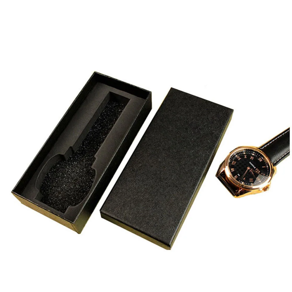 2020黑色定制手表盒个人包装礼盒纸板手表盒