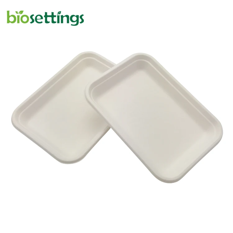 

PFAS FREE New eco sublimation disposable organic brown bagasse plant fiber babe nuts dish bamboo plates