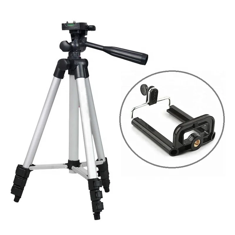 

3110 Aluminum Alloy Digital Camera Smartphone Selfie Tripod Support for Mobile Phone