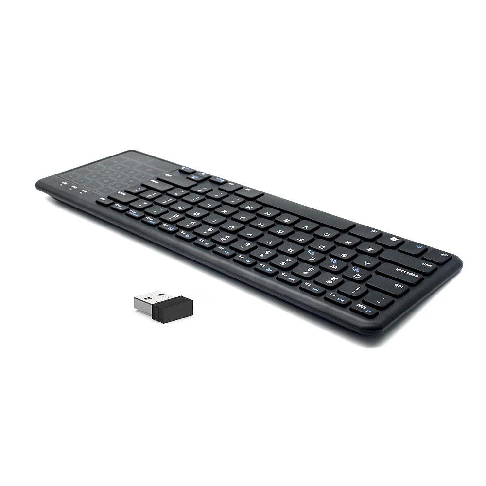 

New style Three Dongle 2.4ghz wireless keyboard for smart tv laptop computer