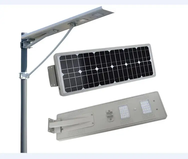 DC12V 30watt solar cells solar panel led street light with pole