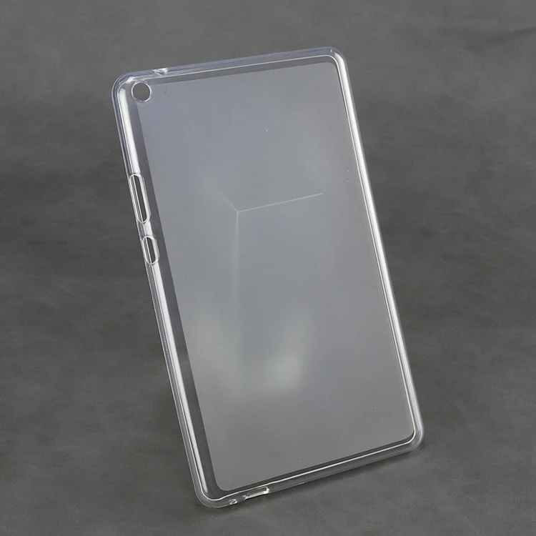 

Original Design Matte Edge Transparent Clear Soft TPU Silicone Tablet Back Cover Case For Huawei T3 8.0