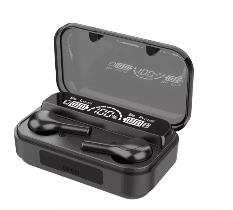 

Free shipping TWS BT 5.0 with 2000mAh LED digital display earphones& Headphones F9-278