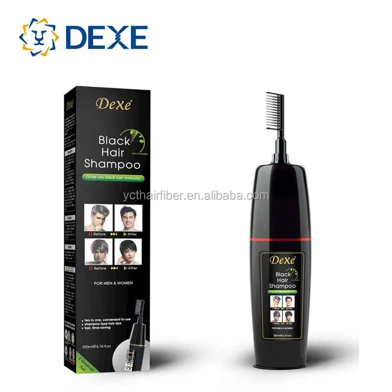 

black magic comb hair dye