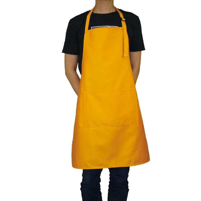 

2020 kefei Adjustable Cooking Chef Apron Work Apron With Customized Logo And Pockets For Kitchen Factory, Kefei existing adjustable kitchen apron