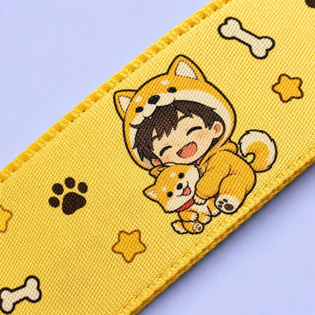 Continuous Anime Chibi Shiba Character Expressions