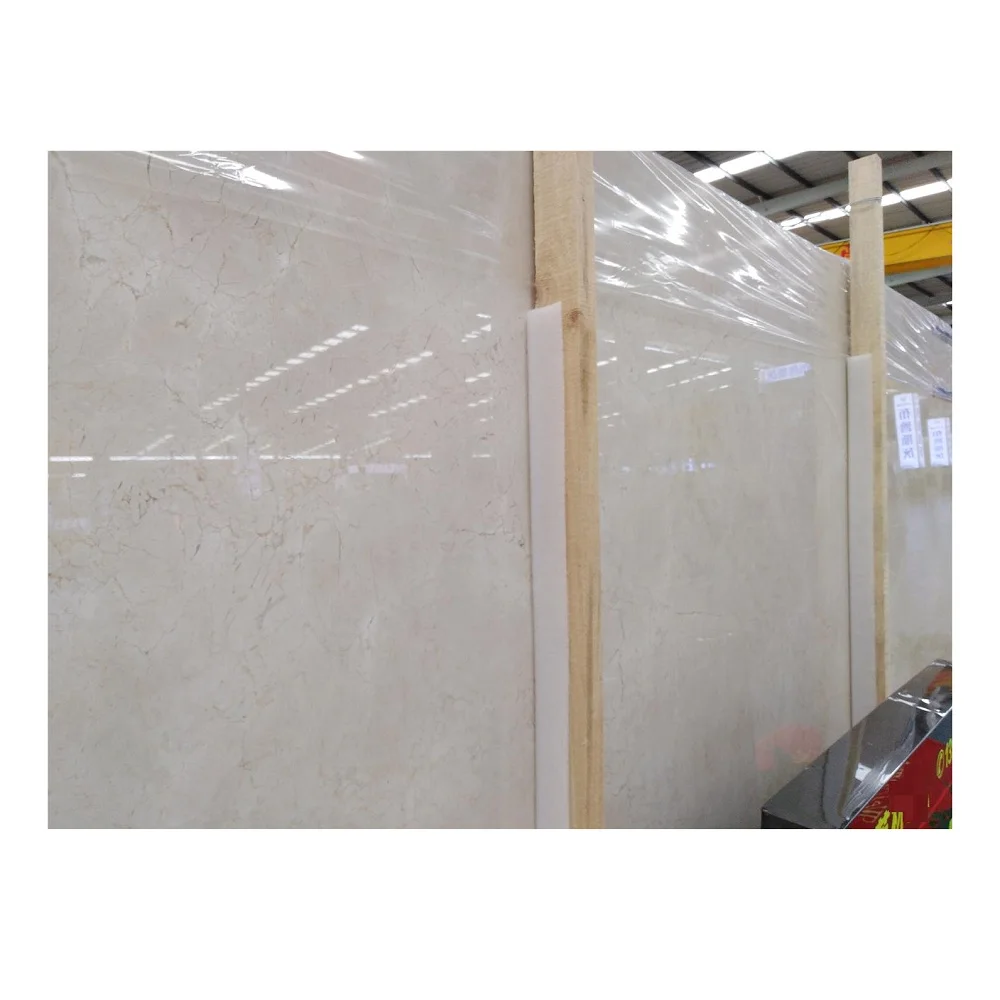 Popular Marble Stone Slab For Wall Cladding Beige Cream Marfil