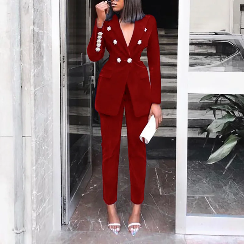 

JANHE arket blazer Women Blazer Coat casual elegant Long Sleeve Female Office Tops Jackets Solid Ladies Business Blazer, As video