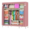 Modern Bedroom Oxford Cloth Wardrobe Fabric Home Storage organization design furniture for Kids 1602T