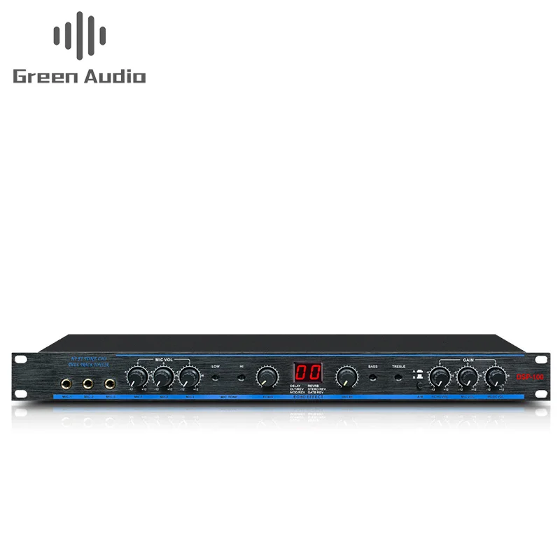 Gax100 Dsp Professional Power Karaokedesigned Preamp With 99 Digital