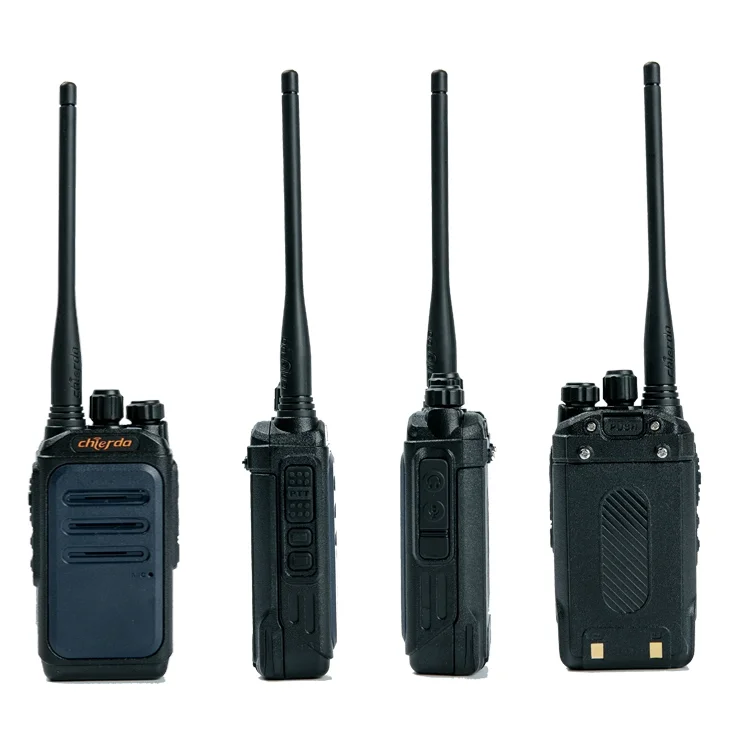 

Cheaper price Chierda CD-X5 radio 5W Handheld Walkie Talkie Good Quality two way radio with 1-8km, Balck