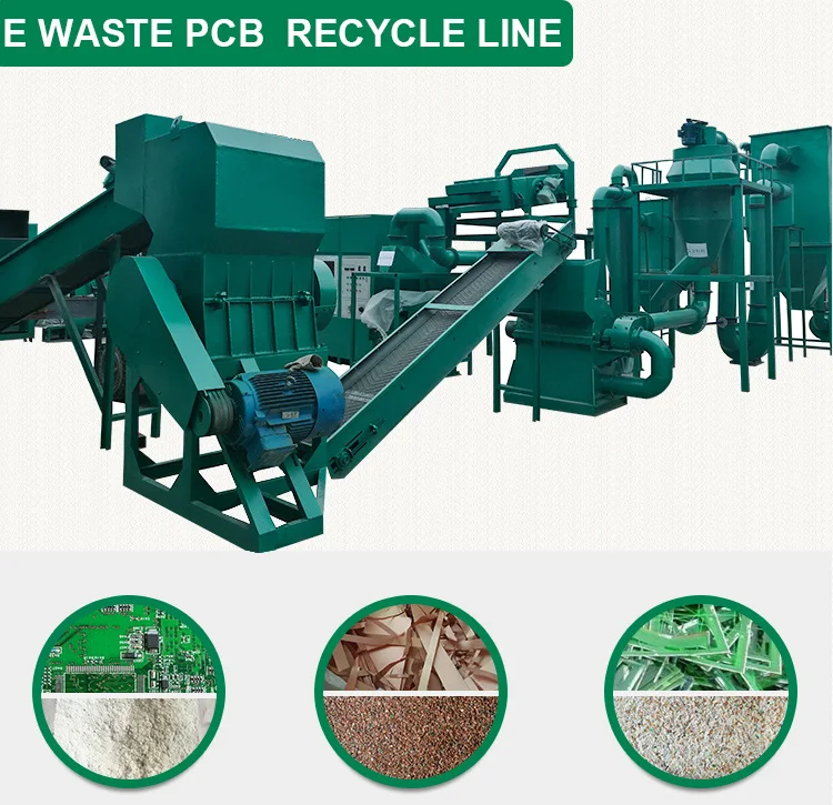 Pcb Recycling Plant Environment Friendly - Buy Pcb Boards Recycling
