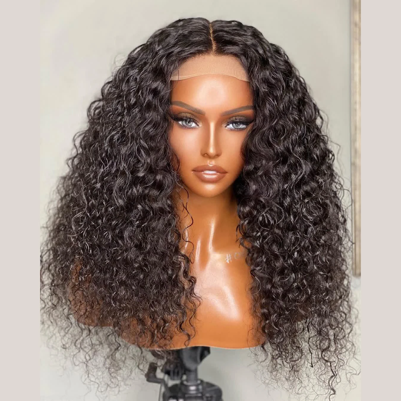 

Wholesale deep curly lace front wigs brazilian hair lace front short brazilian deep curly 13x6 lace front wigs