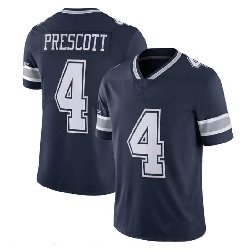 

2022 Wholesale Best Quality Custom Your Name Number Dallas Stitched American Football Jerseys Cowboy 4 Prescott 55 Wanderesch E., White, black, yellow, orange, blue, gray, red, purple