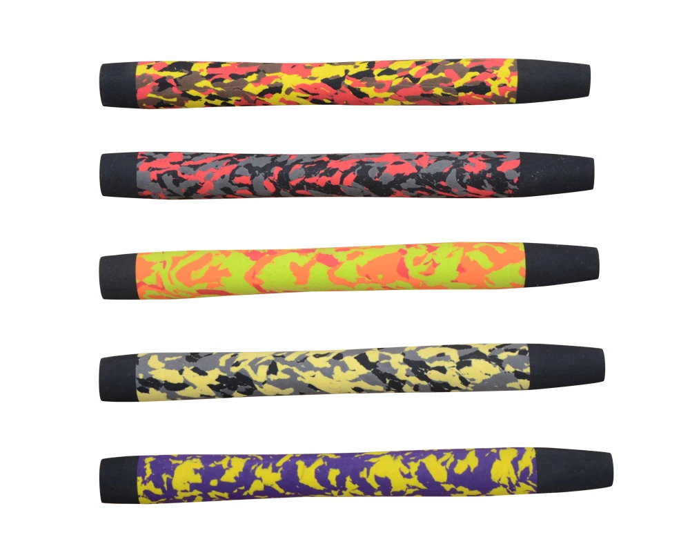 

wholesale camo color EVA foam fishing rod grip, Camo,black,orange,green,blue,yellow