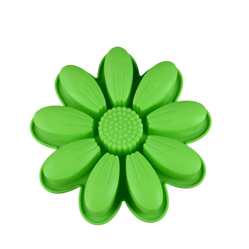 

Super Quality Factory Direct Price Sunflower Shape 3d Silicone Cake Mold