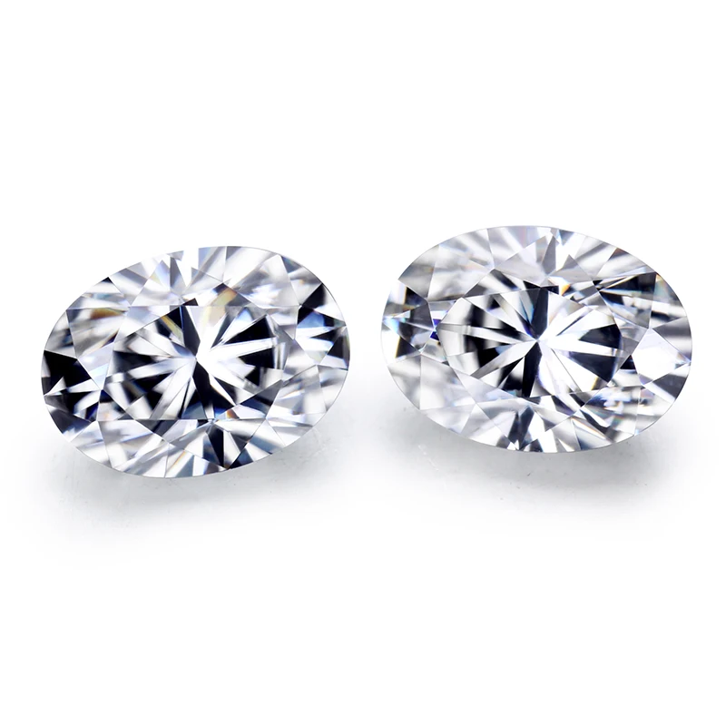 

wholesale moissanite diamond oval cut 3x5mm gra certified moissanite super white