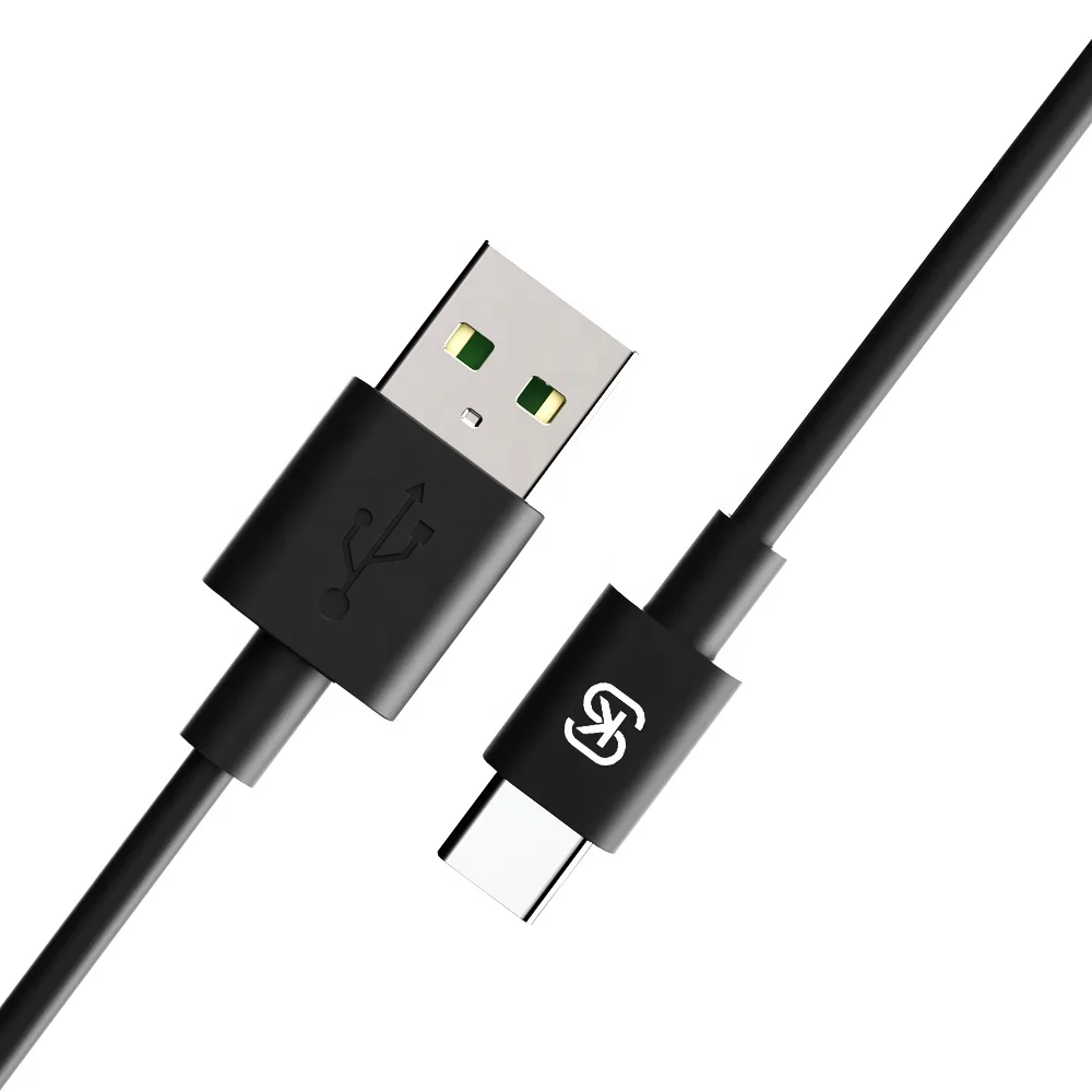

SIKAI 2021 Hot Product 5A Super Fast Charging Type-c Date Cable Phone Car USB Charging Cable Wholesale, Black