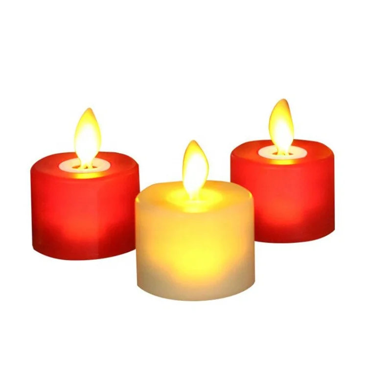 2020 New Arrival 1.5'' Dia 3.7cm Flameless Tealight Battery Operated Tea Lights for Weddings