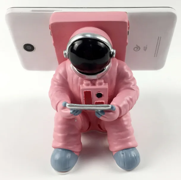 Creative cartoon astronaut mobile phone holder ornament Tablet ipad stand 