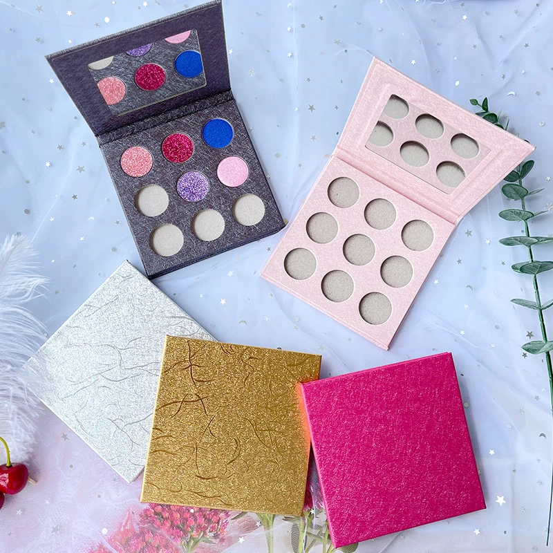 

Wholesale no label eyeshadow palette pigment powder private label