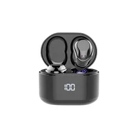 

free shipping best headphones X6D wireless headphones bluetooth headset with hifi sound digital charging case