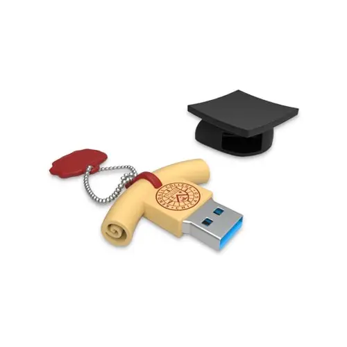 Gitra Photography Customized Logo Scholar USB Gift Box University USB Flash Drive Student USB 3.0 8GB 16GB 32GB Graduation Gifts