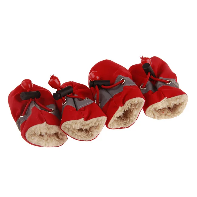 

Dropshipping Winter Pet Shoes Anti-slip Rain Snow Boots Footwear Thick Warm For Small Cats Dogs Puppy Socks Pet Dog Boots