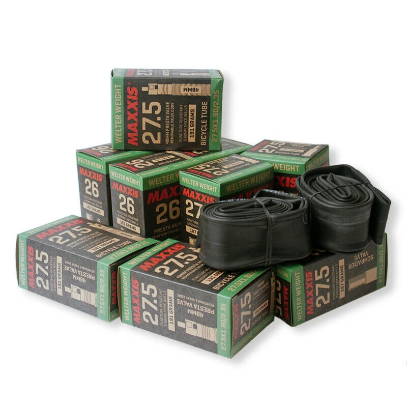 

Maxxis Lightweight 26/27.5"MTB bicycle Inner Tube Clincher Length 32/48mm Mountain Bike Tire Tube