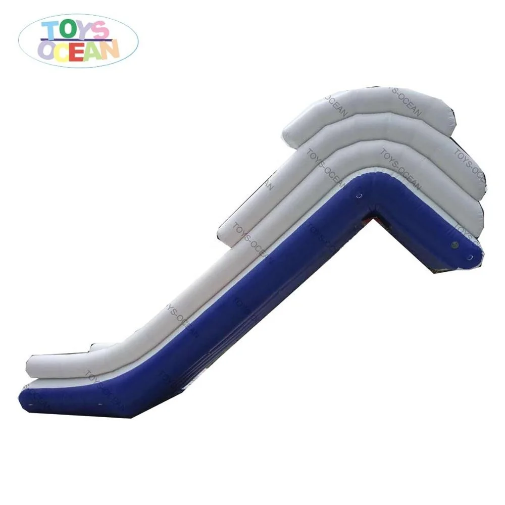 Water park inflatable yacht water slide for yacht