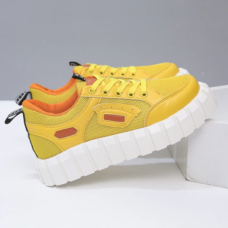 

2021new designer women fashion casual plus size flat thick sport running sneaker chunky shoes