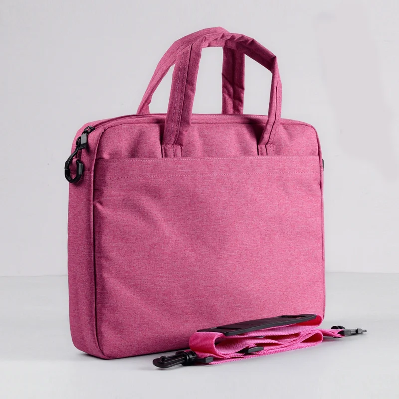 Lightweight new material simple portable diagonal cross-section laptop briefcase bag for multi-size computer