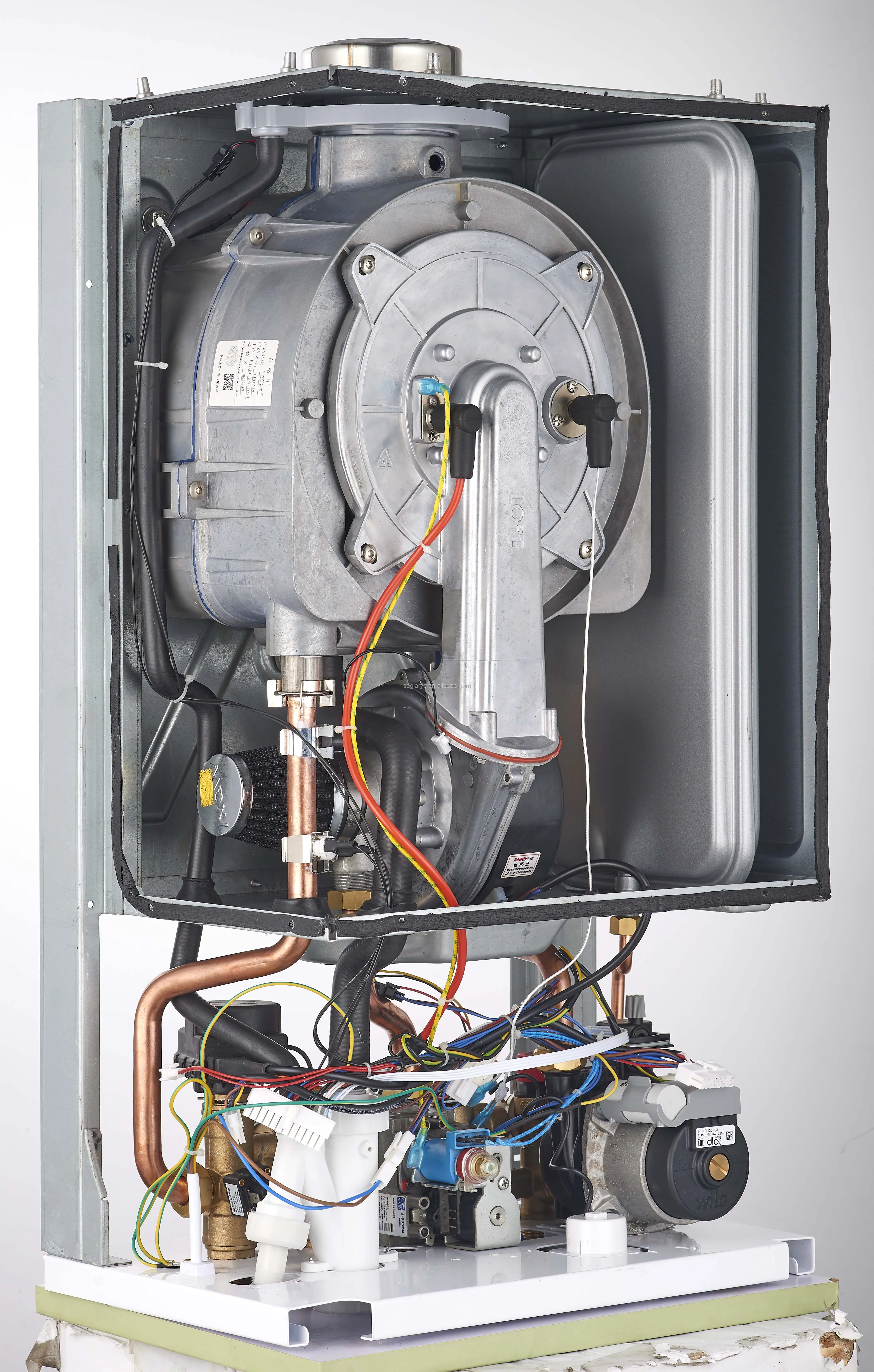 108% Full Premix Condensing Gas Boiler For Home Heating And Hot Water ...