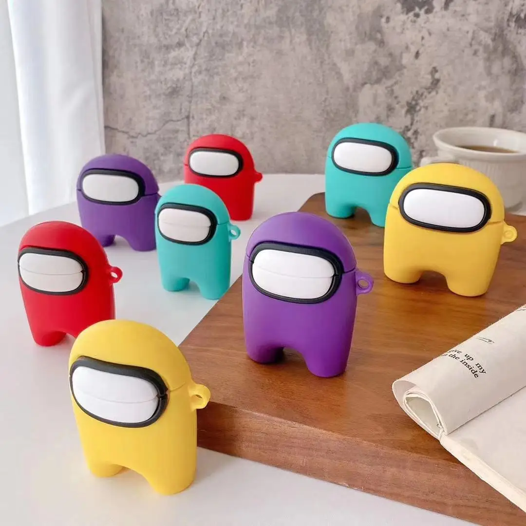 

Hot Game Among Us silicone For Airpods pro Case For Among Us Airpod Case Design For Airpods case