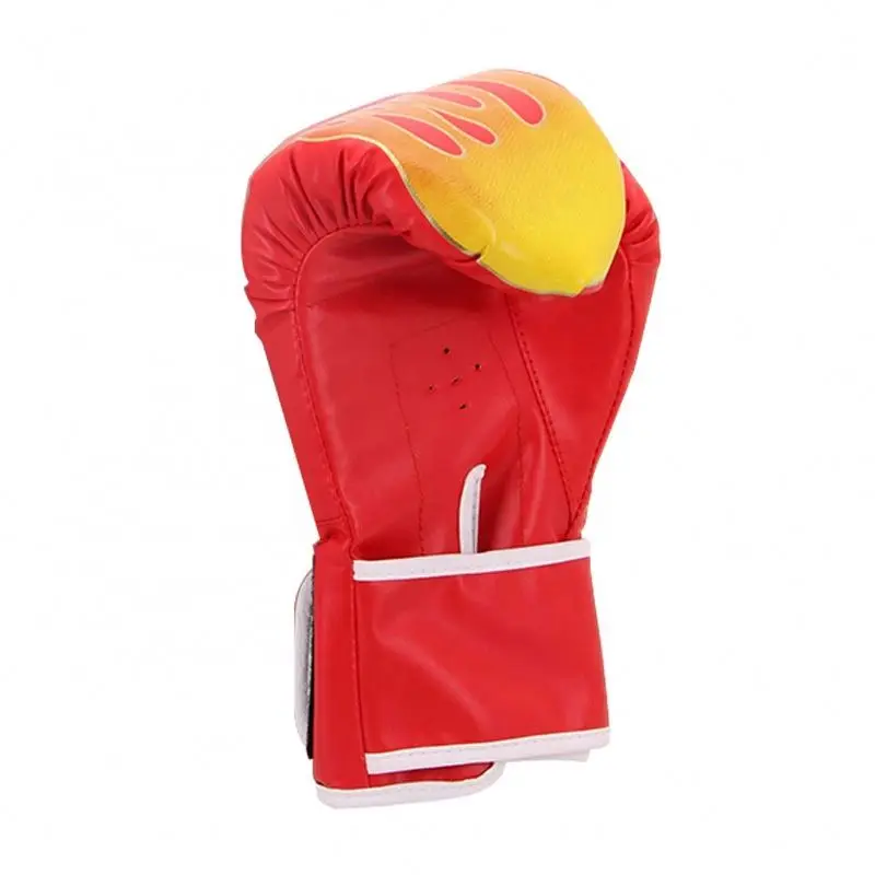 

High performance boxing gloves ST,xwy leather boxing gloves, Red